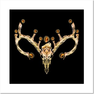 Deer Candle Posters and Art